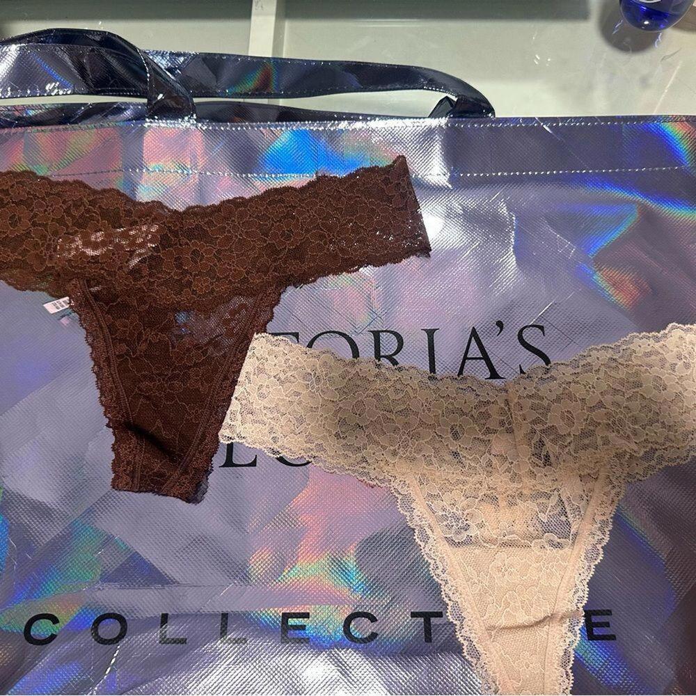 Victoria's Secret lacie thongs pack - Picture 4 of 5